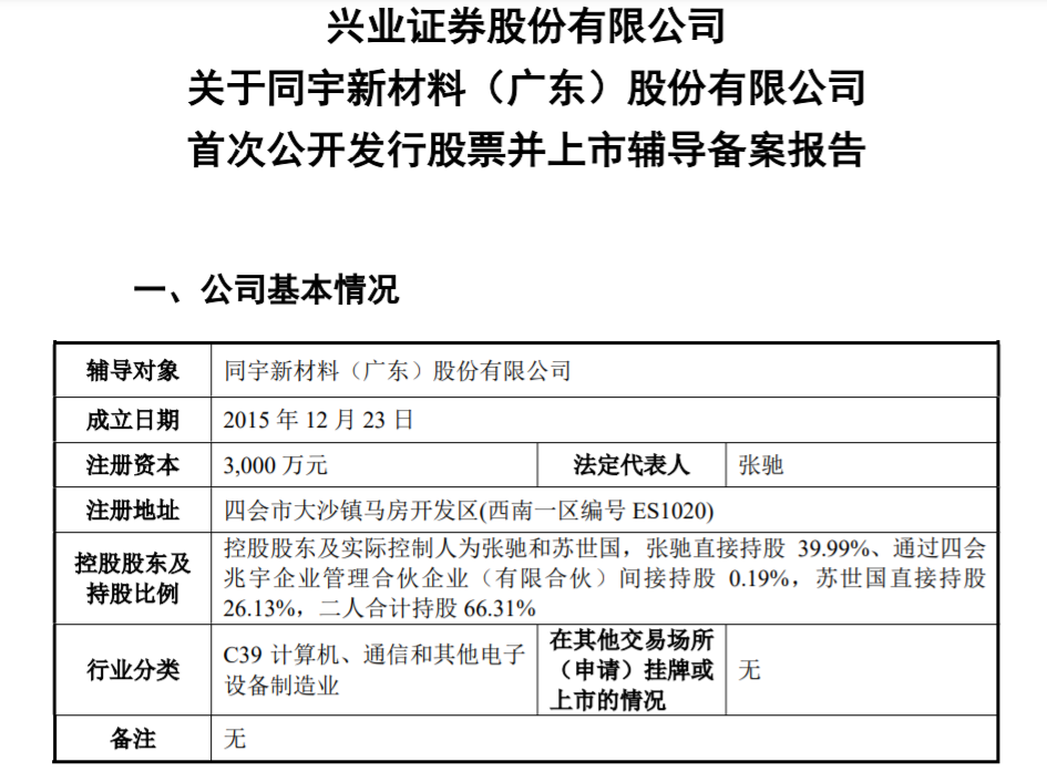 電子環(huán)氧樹脂市場看好！這家特種樹脂供應商開啟上市征程